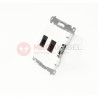 Simon54 RJ45 computer + RJ12 telephone socket D5T.01/11 white