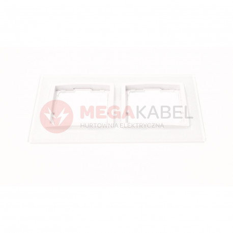 Simon54 Nature glass frame white pearl DRN2/70