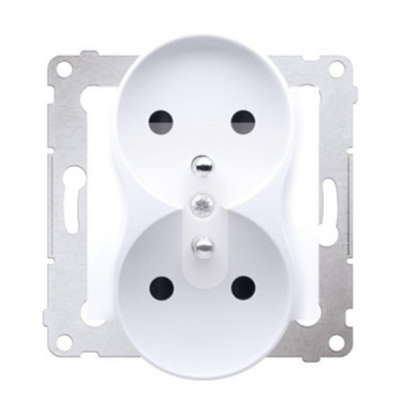 Simon54 Nature Socket-2 DGZ2MZN.01/11 white
