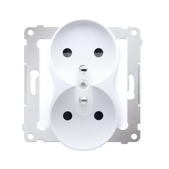 Simon54 Nature Socket-2 DGZ2MZN.01/11 white