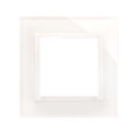 Simon54 Nature glass frame white pearl DRN1/70 SIMON