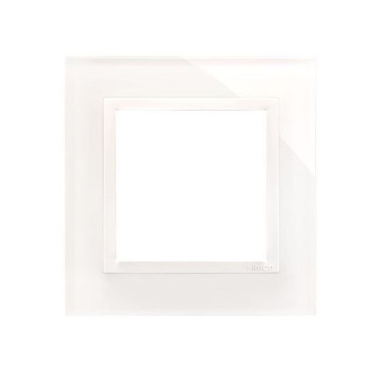 Simon54 Nature glass frame white pearl DRN1/70 SIMON
