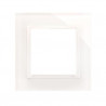 Simon54 Nature glass frame white pearl DRN1/70 SIMON