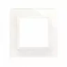 Simon54 Nature glass frame white pearl DRN1/70 SIMON