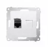 Simon54 Gniazdo komputerowe RJ45 pojedyncze D61.01/11 biały KONTAKT SIMON