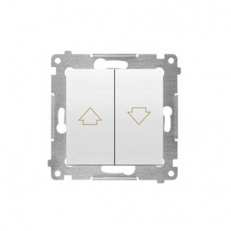 Simon54 Shutter switch DZP1.01/11 white