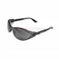 Okulary ochronne szare oprawki czarne  YT-7374 YATO