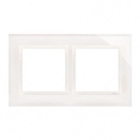 Simon54 Nature glass frame white pearl DRN2/70