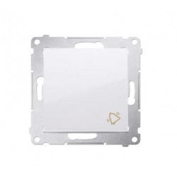 Simon54 "bell" pushbutton DD1.01/11 white