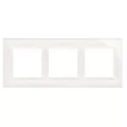 Simon54 Nature glass frame white pearl DRN3/70 SIMON54 NATURE