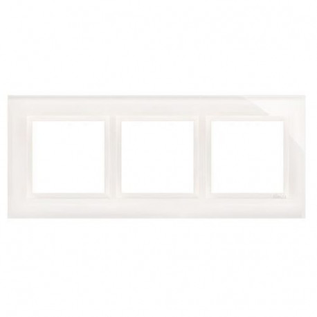Simon54 Nature glass frame white pearl DRN3/70 SIMON54 NATURE