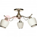 TOE-3 sat. nickel E27 3x60W ceiling lamp Vitalux