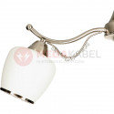 TOE-3 sat. nickel E27 3x60W ceiling lamp Vitalux