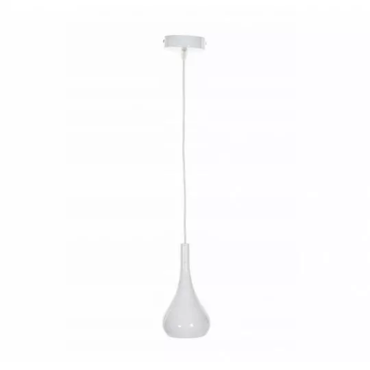 Żyrandol CORRADO D zwis pojedyńczy metal biała E27 40W VITALUX Żyrandol CORRADO D zwis pojedyńczy metal biała E27 40W VITALUX