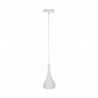 CORRADO D chandelier single pendant metal white E27 40W VITALUX