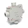 Puszka hermetyczna IP67 PG16 (5x4) A.0035 biała PAWBOL