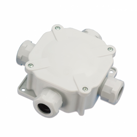 Hermetic box IP67 PG16 (5x4) A.0035 white