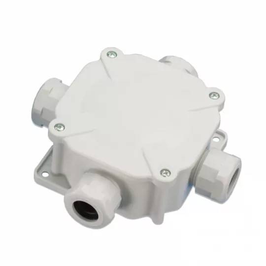 Puszka hermetyczna IP67 PG16 (5x4) A.0035 biała PAWBOL