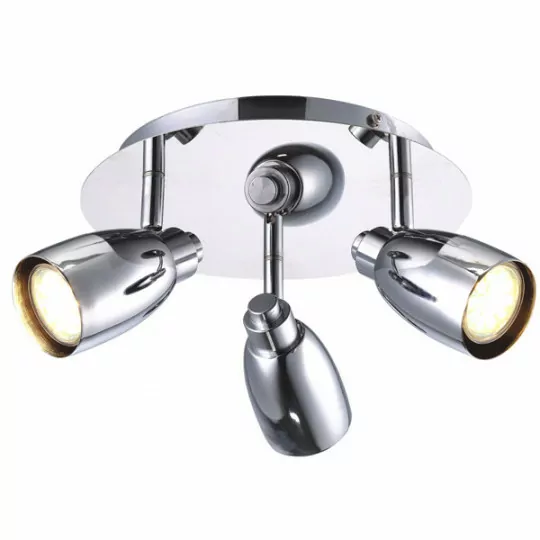 Lampa PICARDO K-8007-3 CHR plafon 3x3W GU10 Kaja Lampa PICARDO K-8007-3 CHR plafon 3x3W GU10 Kaja