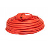 Garden extension cable with 1 socket 20m Zext