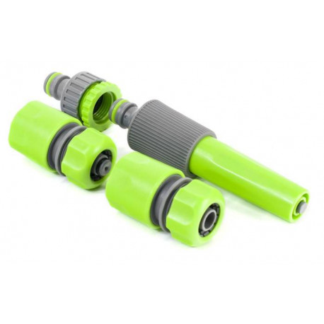 Zestaw 4-elementy ze zraszaczem prostym 1/2" S-80489 STALCO