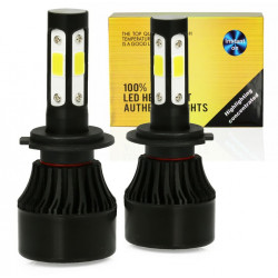 H4 S4 COB 80W LED bulb set...