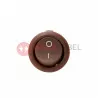 Brown rocker switch 230V ORNO
