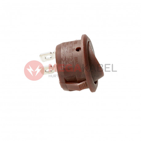 Wyłącznik kołyskowy W1.11 brązowy C.E. 37049