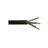 OMY 3x0.75 black PVC cable