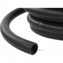 UV-resistant corrugated pipe 25/20/UV/750N black 50 meters TTPLAST