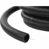 Corrugated pipe 28/23/320N with pilot grey 1 meter TT-PLAST