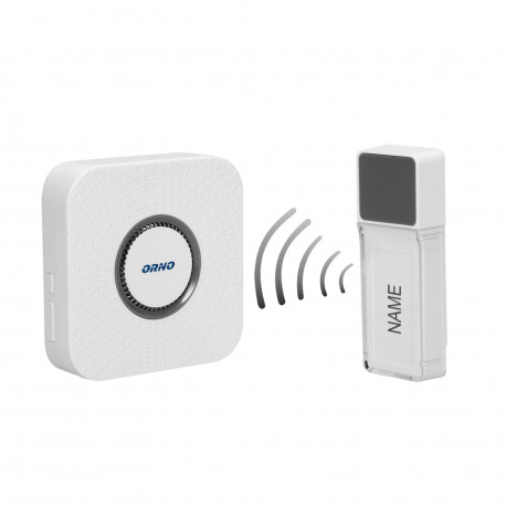 Battery free bell. TORINO II DC OR-DB-FX-152