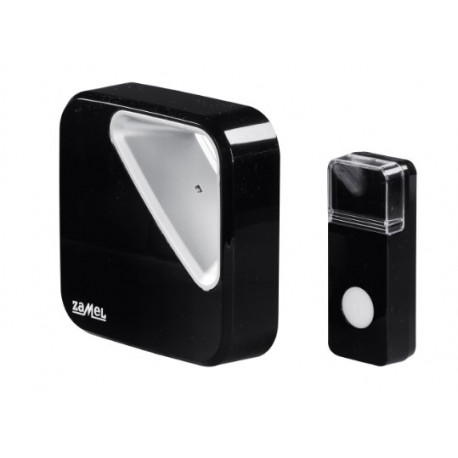 Dzwonek bazprzewodowy bateryjny ZUMBA ST-390 Black Zamel