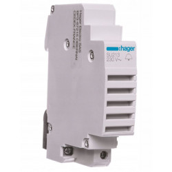 Modular bell SU213 230V DIN 85dB Hager