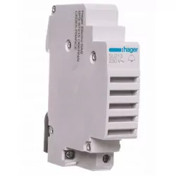 Modular bell SU213 230V DIN 85dB Hager