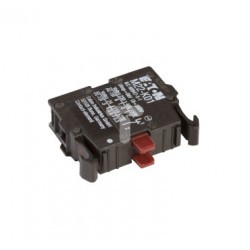 Auxiliary contact face red...