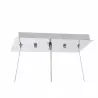 EBRO-3 silver pendant lamp III G9 3x40W Vitalux