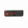 Black 250V pass-through switch SCHNEIDER