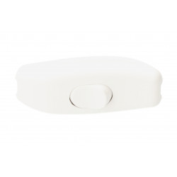 Rocker switch for built-in. 2,5A white WP-40 ELDA