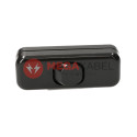 Rocker switch for built-in 6A black WP-20 ELDA