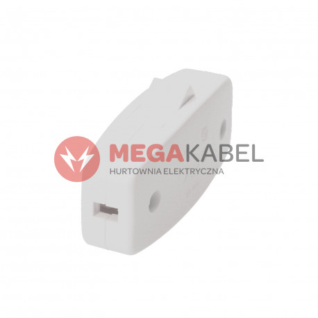 Łącznik kołyskowy do wbudowania 2,5A WP-8A 250V biały ELDA