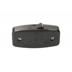 Rocker switch 2.5A WP8A05 black Elda