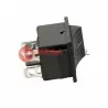Przełącznik kołyskowy przycisk czarny 250V TRACON