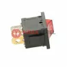 Illuminated red 250V TRACON rocker switch