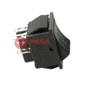 Black 250V AC 16A TES-53 rocker switch
