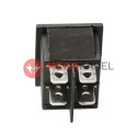 Black 250V AC 16A TES-53 rocker switch