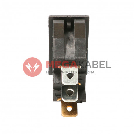 Przełącznik kołyskowy podświetlany czerwony 230V TES-11