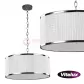 CLAIRE chandelier lamp pendant III 3xE27 Vitalux