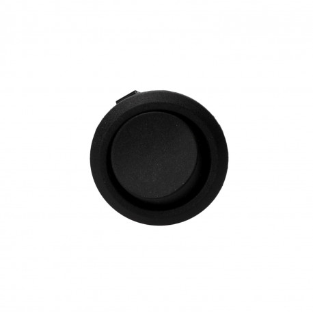 R13 round rocker switch black ORNO