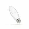 LED bulb E27 candle 8W cold CW Spectrum